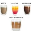 Latte Macchiato Glazen - Dubbelwandige Koffieglazen - Theeglazen - Cappuccino Glazen- 2 Stuks - 300ML