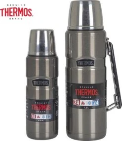 Thermos - Isoleerfles - King - Thermax - Grijs -Merkloos Winkel 1032x1200