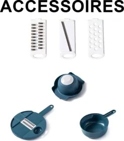 KitchenPrince Multifunctionele Groentesnijder - Mandoline Slicer Dicer - Groentesnijder - Uiensnijder - Fruitsnijder - Keukensnijder - Persen - Mandoline Keukensnijder - Fruitperser - Appelsnijder - Rasp -Merkloos Winkel 1054x1200 3