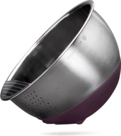 Reishunger Rijstzeef Uit Roestvrij Staal - Vergiet Voor Het Wassen Van Rijst En Groenten - Met Anti-slip Siliconen Bodem 13 Reishunger Rijstzeef Uit Roestvrij Staal - Vergiet Voor Het Wassen Van Rijst En Groenten - Met Anti-slip Siliconen Bodem -Merkloos Winkel 1070x1200 1