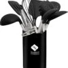 Maison Kitchenware - Keukenset 10 Stuks RVS/Siliconen Inclusief Houder - BPA Vrij -Merkloos Winkel 1082x1200 4