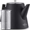 Silberthal - Theepot Met Filter - 1 L - RVS Dubbelwandig - Zwart - Cadeau -Merkloos Winkel 1101x1200 1