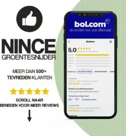 Nince - Multifunctionele Groentesnijder - Mandoline Slicer Dicer - Groentesnijder - Uiensnijder -Merkloos Winkel 1116x1200 1