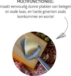 Boska Kaasschaaf Copenhagen - Kaasschaaf Harde Kaas - Kaasschaaf Voor Oude Kaas - Vaatwasserbestendig - Multifunctionele Kaasschaaf - RVS - 220 X 74 X 20 Mm - Keukengerei - Keuken Accessoires - 10 Jaar Garantie -Merkloos Winkel 1130x1200 4