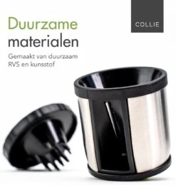 COLLIE Spiraalsnijder - Inclusief Recepten E-book & Schoonmaakborsteltje - Spirelli - Spiralizer - Courgettesnijder -Merkloos Winkel 1140x1200