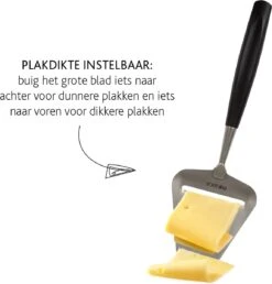 Boska Kaasschaaf Milano+ - Kaasschaaf Voor Harde Kaas - Vaatwasserbestendig - Kaasschaaf Zwart - Cadeautips - Keukengerei - Keuken Accessoires - 10 Jaar Garantie -Merkloos Winkel 1148x1200 2