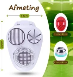 Dremdo Eiersnijder 3-delig | Vaatwasserbestendig | Incl. Eierprikker En Eierwekker - Eisnijder - Eiprikker - Eiwekker -Merkloos Winkel 1150x1200 1