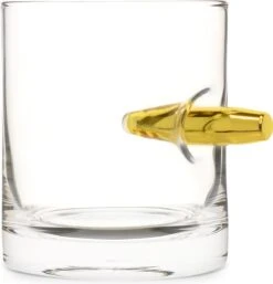CKB Ltd - Take The Bullet Whiskey Glazen - Whisky Whiskeyglazen Tumbler Glas Drank Whiskeyglas Tumblerglas Whiskeyaccessoires Beker Wiskey Glass Bullets Tumblers Glasses Tumblerglazen Cup Luxe Proefglas Kogels Jack Daniels Goud -Merkloos Winkel 1155x1200 5