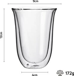 VDN Dubbelwandige Koffieglazen Theeglazen - 300 ML Mokken - Set Van 4 Handgeblazen Cappuccino Latte Macchiato Glazen Dubbelwandig -Merkloos Winkel 1164x1200 10