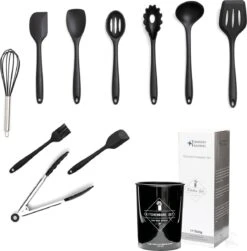 Keukengerei Set 11 Delig - Hittebestendig / BPA Vrij / Siliconen - Kookgerei Met Houder -Merkloos Winkel 1183x1200 10