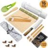 First Rate 16-Delige Sushi Set – XXL Sushi Set Met Bazooka – Snel En Makkelijk Sushi Maken – Sushi Maker – Sushi Kit – Sushi Set – Sushi Maker Set – Sushi Maker Bazooka – Sushi Roller – Sushi Rol Maker – XXL Sushi Set – Inclusief E-Book – Duurzaam