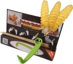 Potato Twister - Aardappel Spiraalsnijder - Incl. Satéstokjes