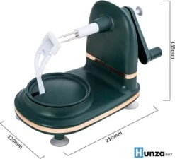 Appelschiller | Appelschilmachine | Appelschilapparaat | Roterende Fruit Dunschiller | Schiller | Groen -Merkloos Winkel 1200x1091 3