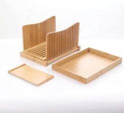 Merkloos Decopatent® Broodsnijder Bamboe - Hulpmiddel Voor Brood Snijden - Broodplank - Kruimelvanger -Merkloos Winkel 1200x1100 3