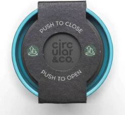 Circular&Co. Herbruikbare To Go Koffiebeker (rCUP) Crème/zwart 8oz/227ml -Merkloos Winkel 1200x1105