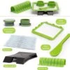 YUGN Sushi Set Sushi Kit Sushi Maker - 7 Delig Met Sushi Mat - Sushi Maken Met Heerlijke Sushi Recepten - Cadeau Tip -Merkloos Winkel 1200x1112 12