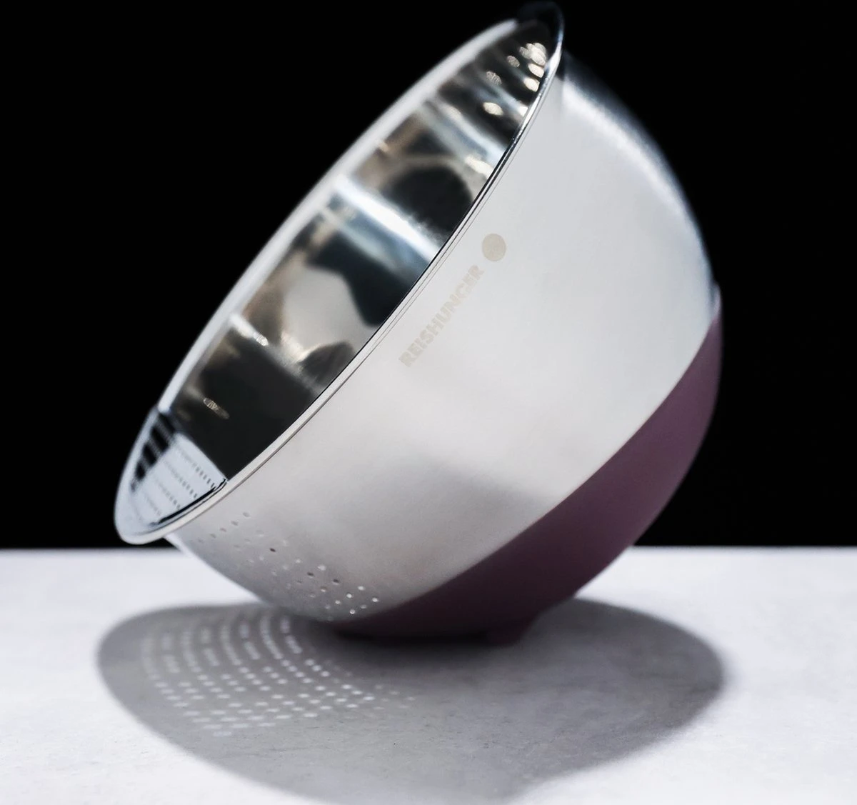 Reishunger Rijstzeef Uit Roestvrij Staal - Vergiet Voor Het Wassen Van Rijst En Groenten - Met Anti-slip Siliconen Bodem 3 Reishunger Rijstzeef Uit Roestvrij Staal - Vergiet Voor Het Wassen Van Rijst En Groenten - Met Anti-slip Siliconen Bodem