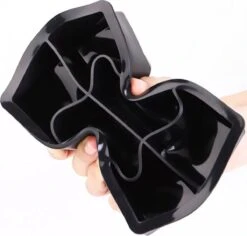 Buxibo - Luxe IJsblokvormen - Set Van 4 - Ice Cube Tray - 6 IJsblokken – IJsblokjes Vorm Met Deksel - Siliconen - Zwart -Merkloos Winkel 1200x1145 12