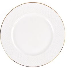 LeRijn® Serviesset Deventer 8 Persoons - 24 Delig - Licht Crème Wit Met Gouden Rand En Motief - Dinerborden - Soepborden - Dessertborden - Borden Servies - Bordenset -Merkloos Winkel 1200x1153 1