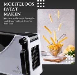 Salincio Frietsnijder – Sterke RVS Mes - Patatsnijder - Groentesnijder - Mes Voor Patat - Compact En Veilig -Merkloos Winkel 1200x1170 7