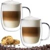 Luxe Latte Macchiato Glazen Met Oor - Dubbelwandige Koffieglazen - Cappuccino Glazen - 400 ML - 2x 1 Luxe Latte Macchiato Glazen Met Oor - Dubbelwandige Koffieglazen - Cappuccino Glazen - 400 ML - 2x -Merkloos Winkel 1200x1174 25