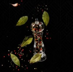 101Products Peper- & Zoutmolen Set - Acryl - Transparant - Verstelbare Maalgraad - Zeezout én Kruidenmixes -Merkloos Winkel 1200x1177 15