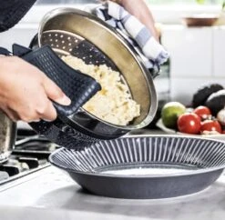 OMID HOME Vergiet - Vouwbaar - Inklapbaar - Grijs / RVS / En Te Gebruiken Als Stoominzet / Pastakoker Met Vergiet / Stoom Vergiet -Merkloos Winkel 1200x1177 26