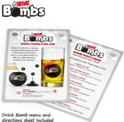 CKB LTD - Bomb Shots - Drank - Jagermeister Shotglaasjes Giftpack - Borrelglaasjes - Kunststof - Shotglazen - Zwart - 4 Stuks - Glazen Shotglas Likeur Drank Jagerbomb -Merkloos Winkel 1200x1177 33