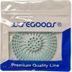 WiseGoods - Haarstopper - Haarvanger - Douche Zeef - Douche Filter - Haarfilter - Douche Afvoer - Siliconen - Blauw -Merkloos Winkel 1200x1190