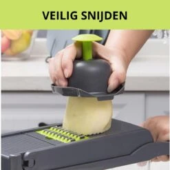 W&Z® Multifunctionele Groentesnijder - Mandoline -Fritessnijder - Keukensnijder - Groentehakker - 16 Delig -Merkloos Winkel 1200x1200 1401