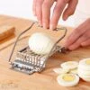 ESTARK Professionele Kwalitatieve Eiersnijder - Egg Slicer - Metalen Snijdraden - Eiersnijder - Metalen Houder - Stalen Eisnijder - Eisnijder - Ei-snijder - Ei Snijder RVS