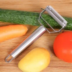 Merkloos Dunschiller - Julienne & Groenteschiller - Groentesnijder - Uiensnijder - Spiraalsnijder - Sliertensnijder - Multifunctionele -Merkloos Winkel 1200x1200 1556