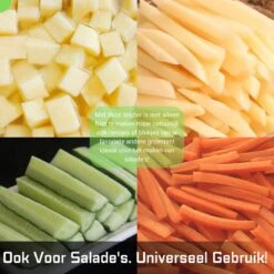 Thuys Patatsnijder - Frietsnijder 6mm - Fritessnijder Met Zuignoppen Zuignappen - Makkelijk Schoonmaken - Profesioneel - Aluminium + RVS - Gratis E-book Voor De Lekkerste Friet -Merkloos Winkel 1200x1200 1619