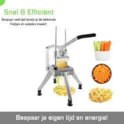 Thuys Patatsnijder - Frietsnijder 6mm - Fritessnijder Met Zuignoppen Zuignappen - Makkelijk Schoonmaken - Profesioneel - Aluminium + RVS - Gratis E-book Voor De Lekkerste Friet -Merkloos Winkel 1200x1200 1622
