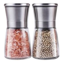 Peper En Zoutmolen Set Van RVS Stainless Steel Met Gehard Glas Smal -Merkloos Winkel 1200x1200 1944
