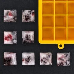 Blumtal IJsblokjesvorm - 2 X 15 IJsblokjes - Hoogwaardig Siliconen - 30 Stuks - 3,3 Cm - Zwart / Geel -Merkloos Winkel 1200x1200 2423