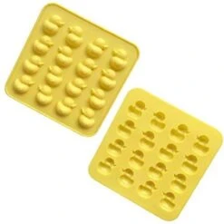 Merkloos Eendjes Vorm Voor Ijs - Chocolade - Zeep Of Krijg - Ducky Geel - Mal - Holy Moldy