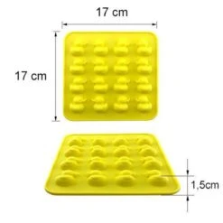 Merkloos Eendjes Vorm Voor Ijs - Chocolade - Zeep Of Krijg - Ducky Geel - Mal - Holy Moldy -Merkloos Winkel 1200x1200 2455