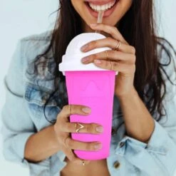 Summer Spark Slushy Maker - Slush Puppy Maker - IJscrusher - Slush Puppy Beker - Slushy Puppy Maker - Slush Puppy Machine - Slush Maker - Slushy Cup - Tiktok - Roze -Merkloos Winkel 1200x1200 2465