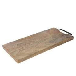 Houten Snijplank Borrelplank 44 X 19cm | Stevig Metalen Handvat -Merkloos Winkel 1200x1200 2553