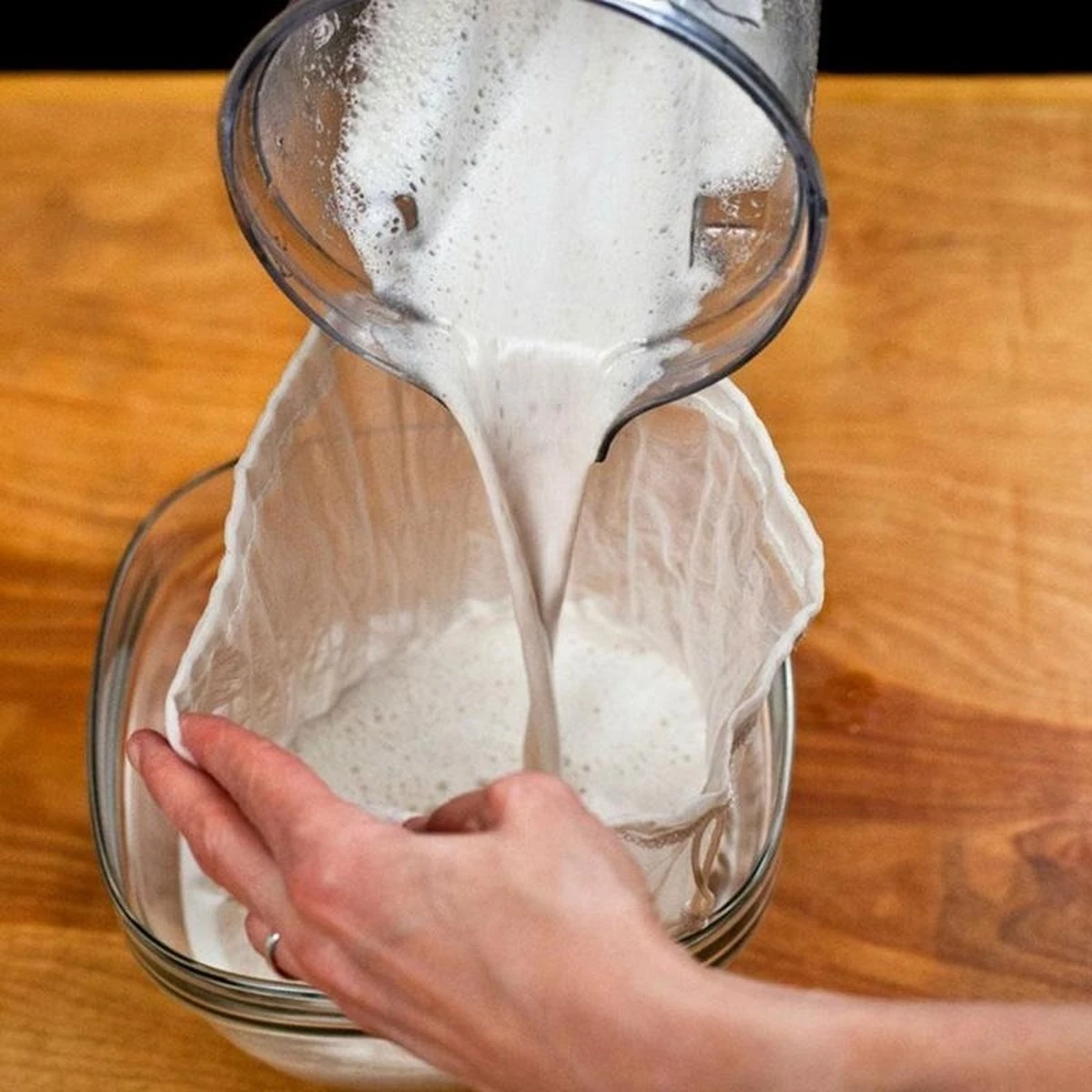 Kaasdoek - Passeerdoek - Neteldoek - Passeerzeef - Notenmelkzak - Zeefdoek - 200 Mesh - 15x20 Cm 5 Kaasdoek - Passeerdoek - Neteldoek - Passeerzeef - Notenmelkzak - Zeefdoek - 200 Mesh - 15x20 Cm - Afbeelding 3