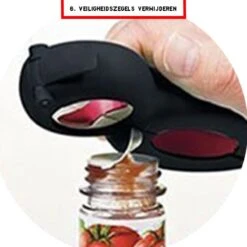 Multifunctionele Opener - 6-in-1 Keuken Hulp - Ouderen Opener - Fles Opener - Bier Opener - Pot Opener - Zak Opener - Veiligheidszegels Verwijderen - Doppen Losdraaien - Allesopener - Zwart/Rood -Merkloos Winkel 1200x1200 2881