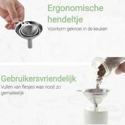 Chefsey - Trechter Set – Keuken – 3 Stuks – RVS – Keukengerei -Merkloos Winkel 1200x1200 2911