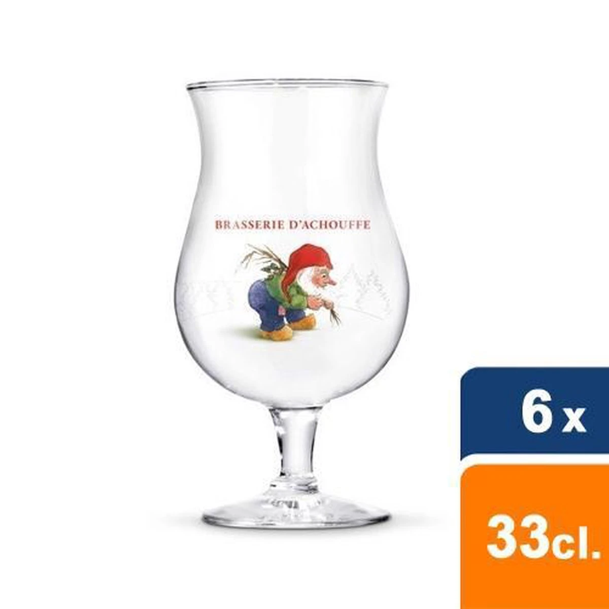 La Chouffe Bierglas - 6 Stuks 8 La Chouffe Bierglas - 6 Stuks - Afbeelding 6