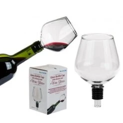 MikaMax Wijnfles Glas XXL - Groot Wijnglas - Past Standaard Kurk Op - 750ml -Merkloos Winkel 1200x1200 3233