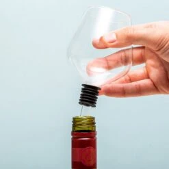 MikaMax Wijnfles Glas XXL - Groot Wijnglas - Past Standaard Kurk Op - 750ml -Merkloos Winkel 1200x1200 3235