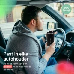 Triple J® Koffiebeker To Go - Thermosbeker - BPA & Lekvrij - 510ml - Zwart -Merkloos Winkel 1200x1200 326