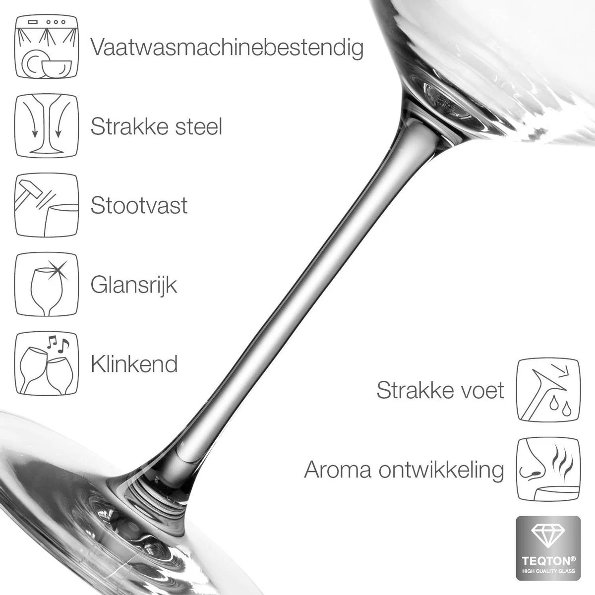 Leonardo Puccini Rode Wijnglas Groot - 750 Ml - Hoogte 26 Cm - 6 Stuks 9 Leonardo Puccini Rode Wijnglas Groot - 750 Ml - Hoogte 26 Cm - 6 Stuks - Afbeelding 7
