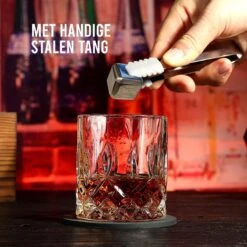 Whiskey Set 12 Delig Whisky Set - Met Glazen En Aluminium Stenen - Whisky Stones Set -Merkloos Winkel 1200x1200 3428