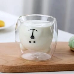 Set Van 2 Beer Design Dubbelwandige Glazen - Dubbelwandige Koffieglazen - Latte Macchiato Koffiemok/Koffiebeker - Double Glass Waterglazen - Theeglazen - Espresso Kopjes - Koffiekop & Koffiemok - Drinkglazen 250ML -Merkloos Winkel 1200x1200 3549